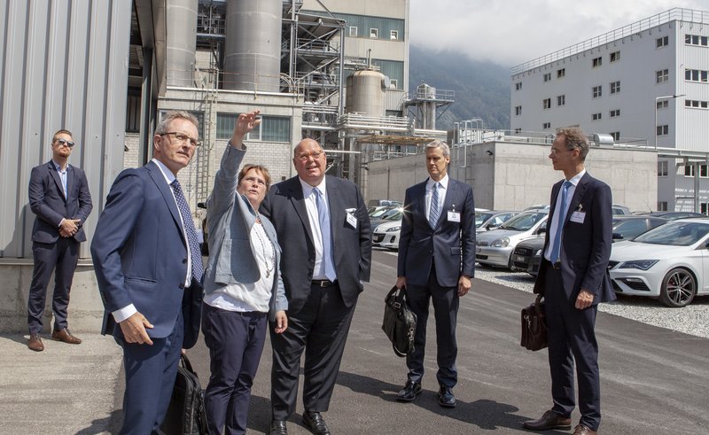 US-Botschafter McMullen besucht Nationalrätin Martullo