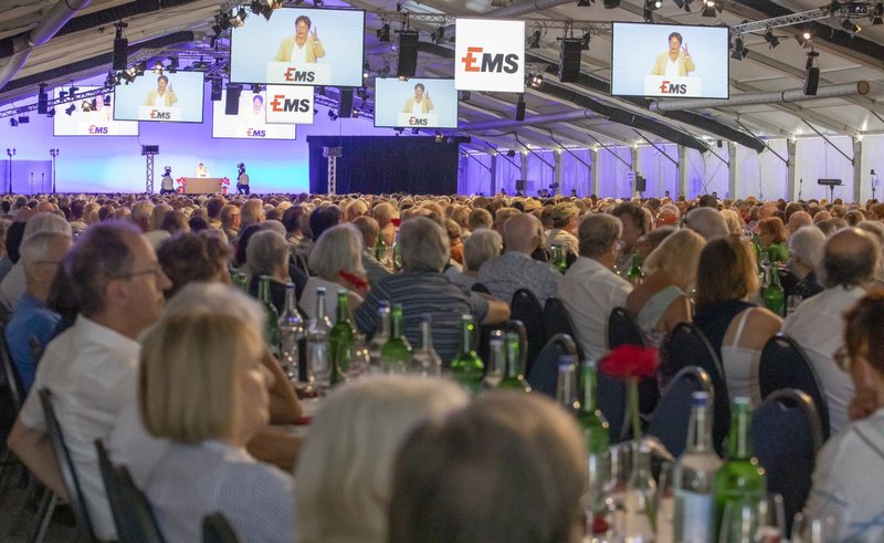 A "folk festival" at the Annual General Meeting 2024 of EMS-CHEMIE HOLDING AG