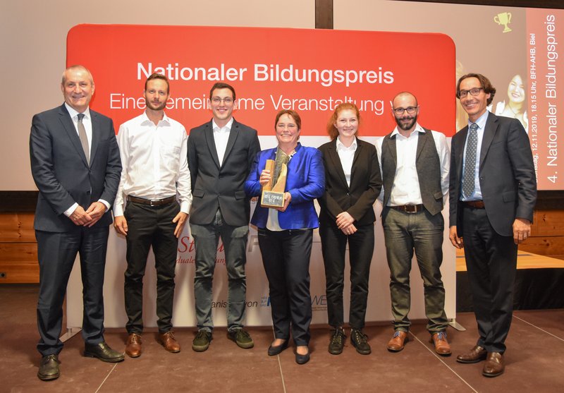 EMS-CHEMIE mit "Nationalem Bildungspreis 2019" ausgezeichnet